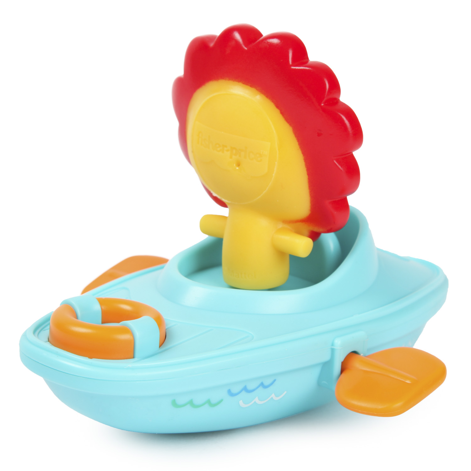 Игрушка для ванной Fisher Price Лодка со львом GMBT003A - фото 6