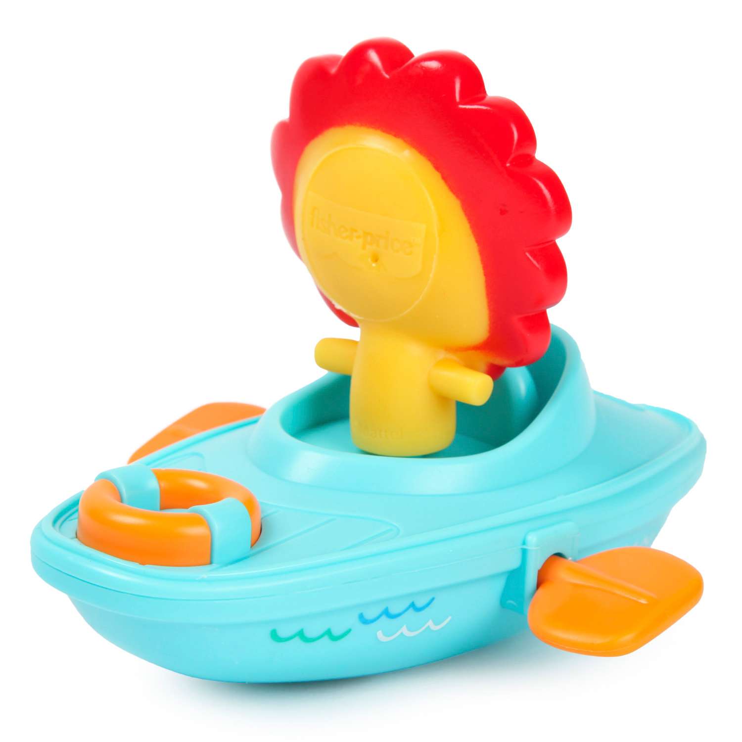 Игрушка для ванной Fisher Price Лодка со львом GMBT003A - фото 6