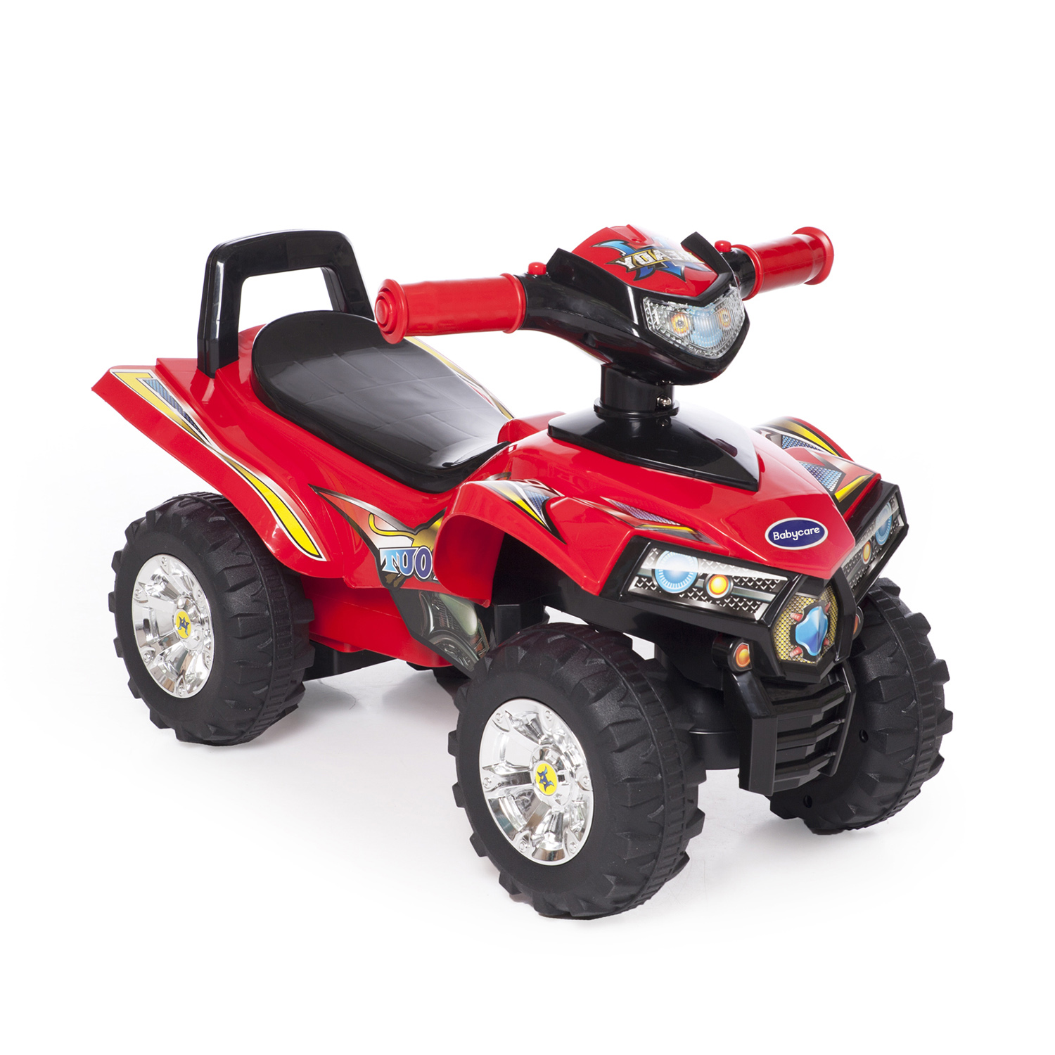 Каталка BabyCare Super ATV красный - фото 1