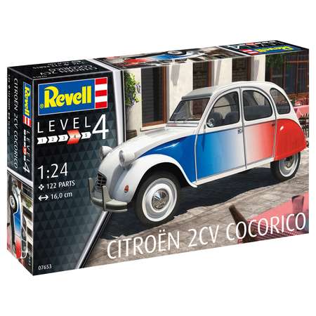 Сборная модель Revell Микролитражный автомобиль Citroen 2 CV Cocorico