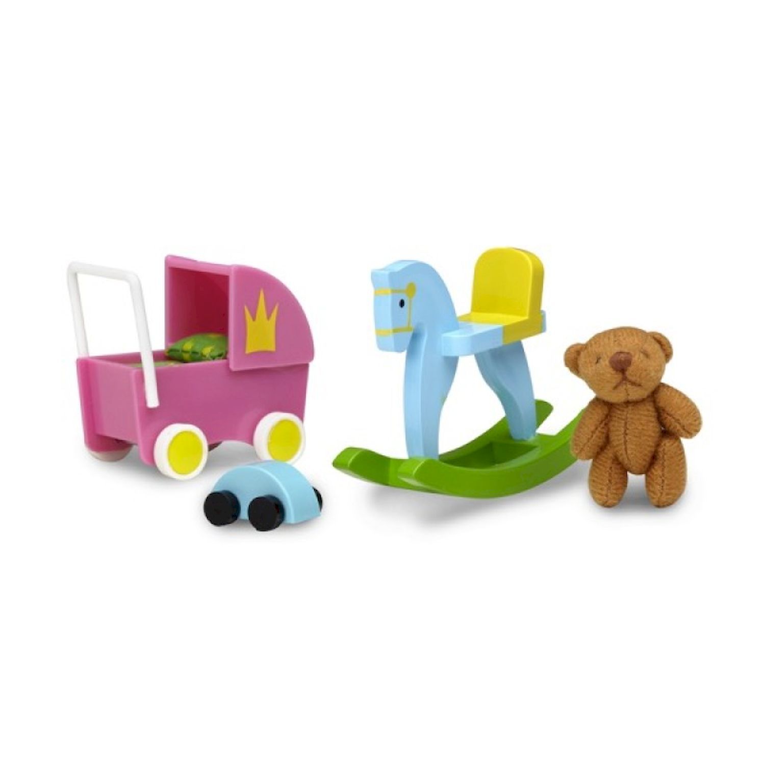 Аксессуары для домика Lundby Игрушки для детской 4предмета LB_60509100 LB_60509100 - фото 1