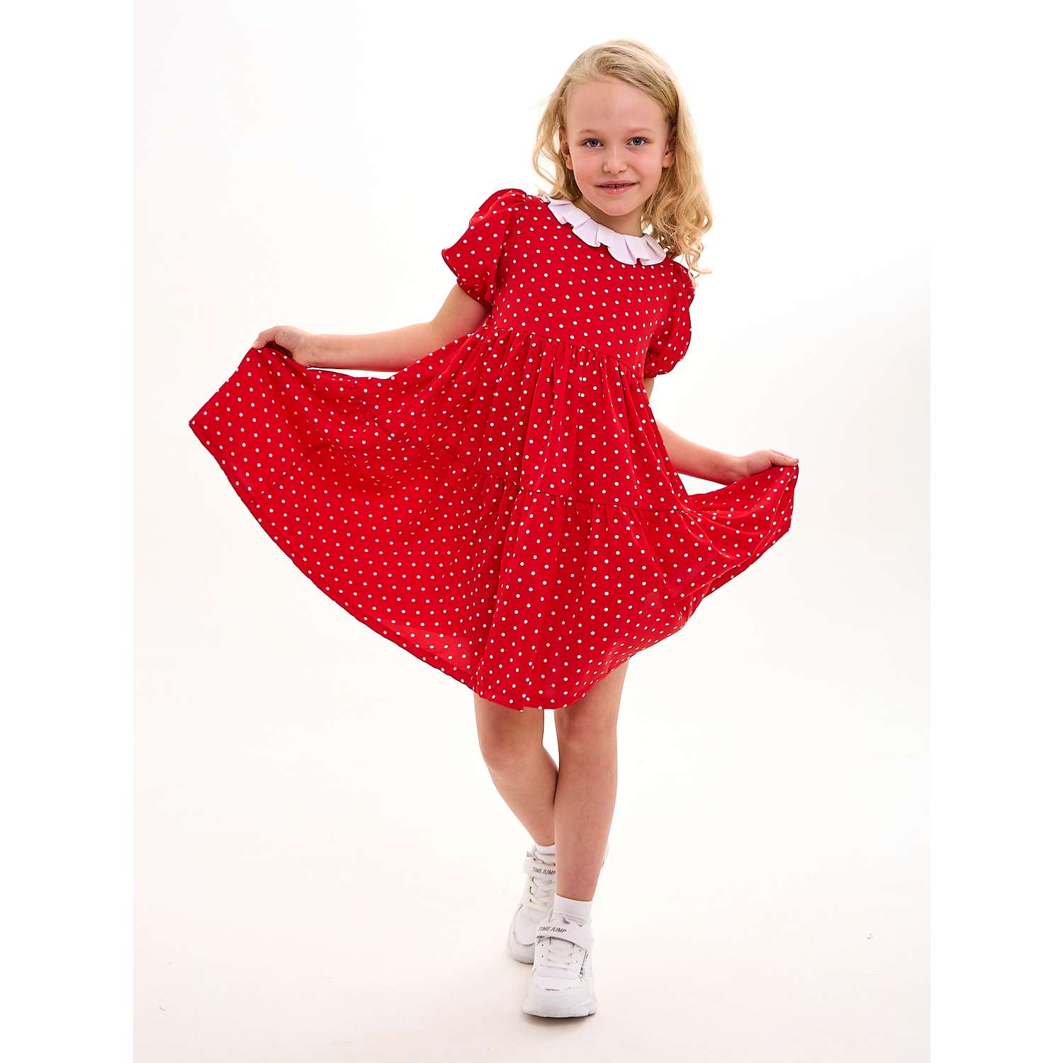 Платье Mil Art kids 1902201543DRESS-GOROX-RED - фото 1