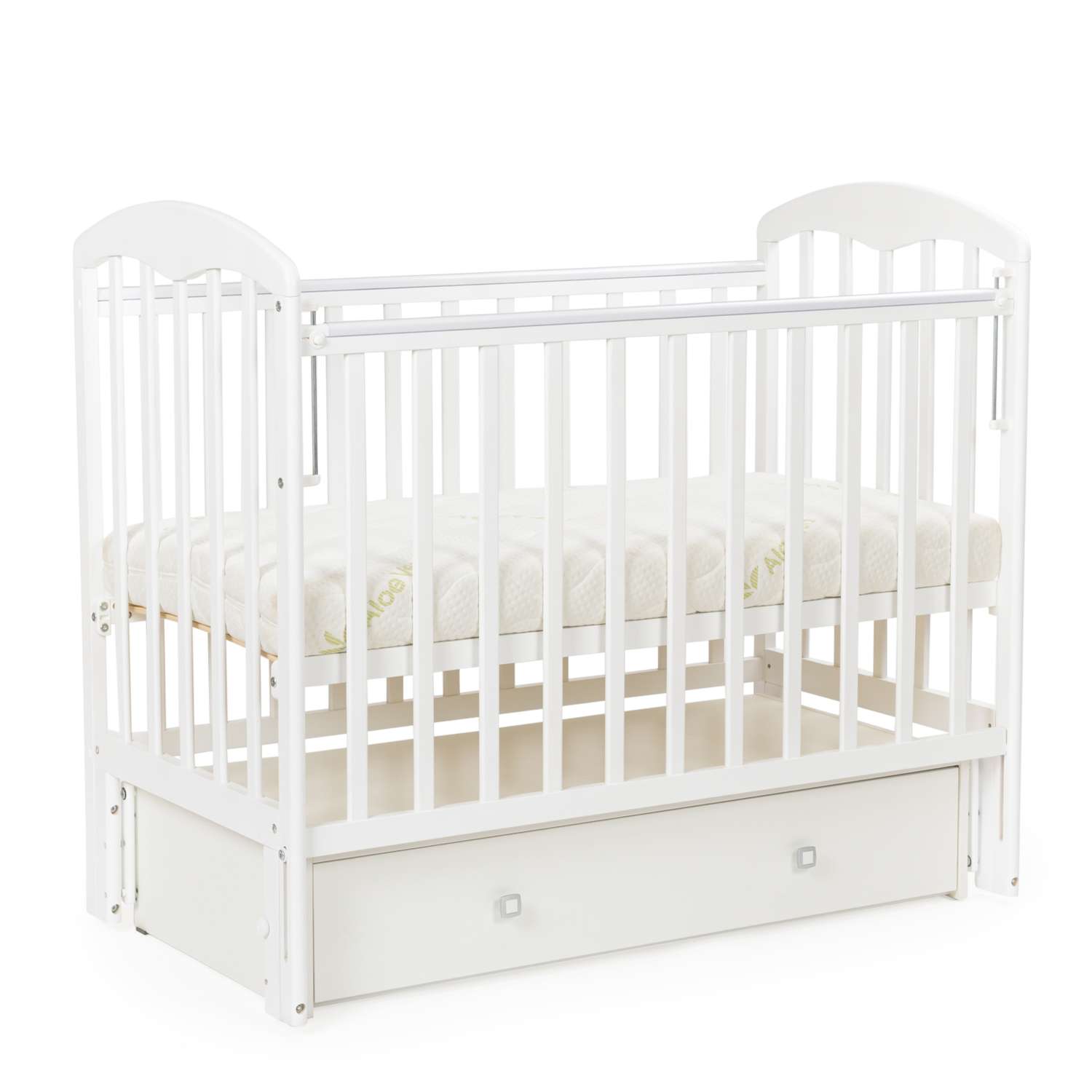 Baby Vintage маятник с ящиком белый (White)