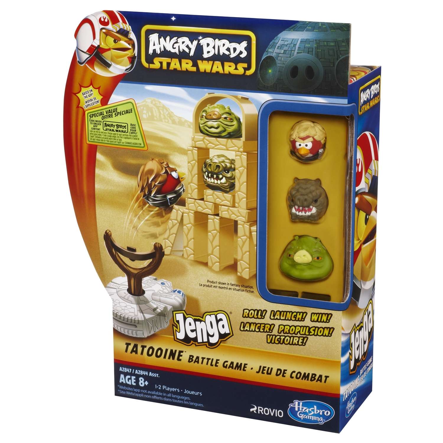 Настольная игра Hasbro Games Angry Birds Star Wars Jenga Сражение в ассортименте - фото 8