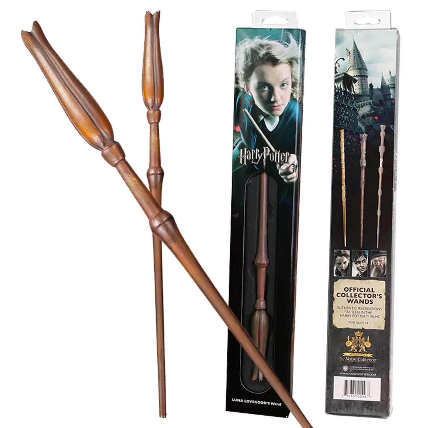 Волшебная палочка Harry Potter Полумна Лавгуд 34 см - premium series - фото 3