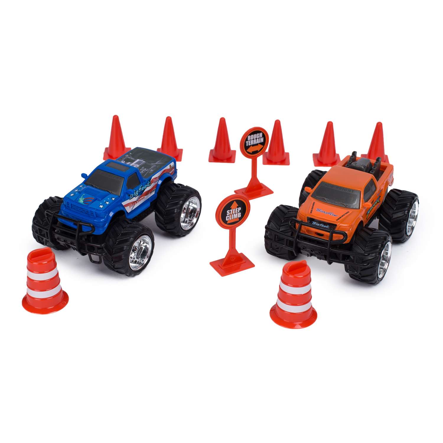 Машинки New Bright 1:43 Ttuck 2шт в ассортименте 1165 1165 - фото 1