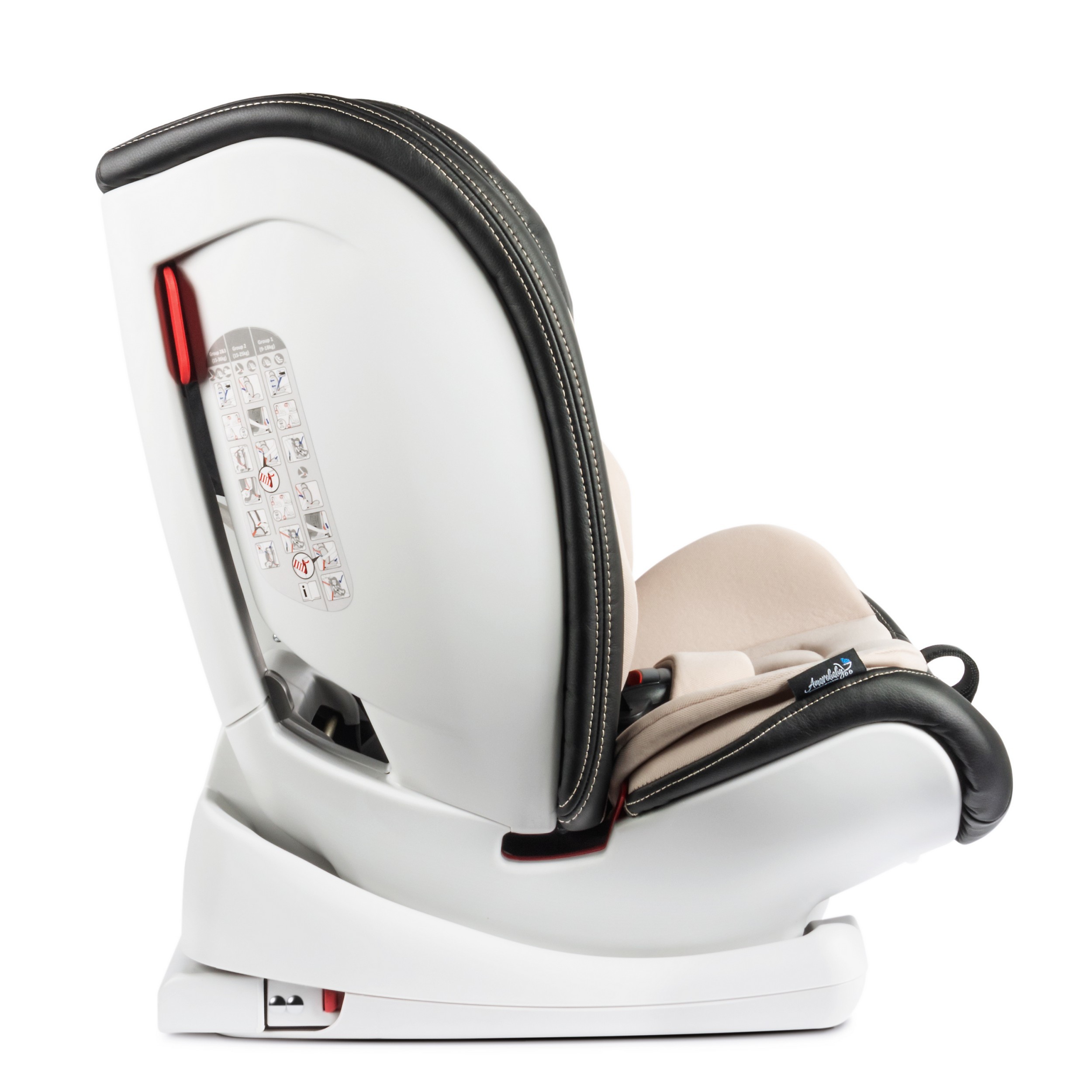 Автокресло Amarobaby ST-2 Professional Isofix Бежевый - фото 7