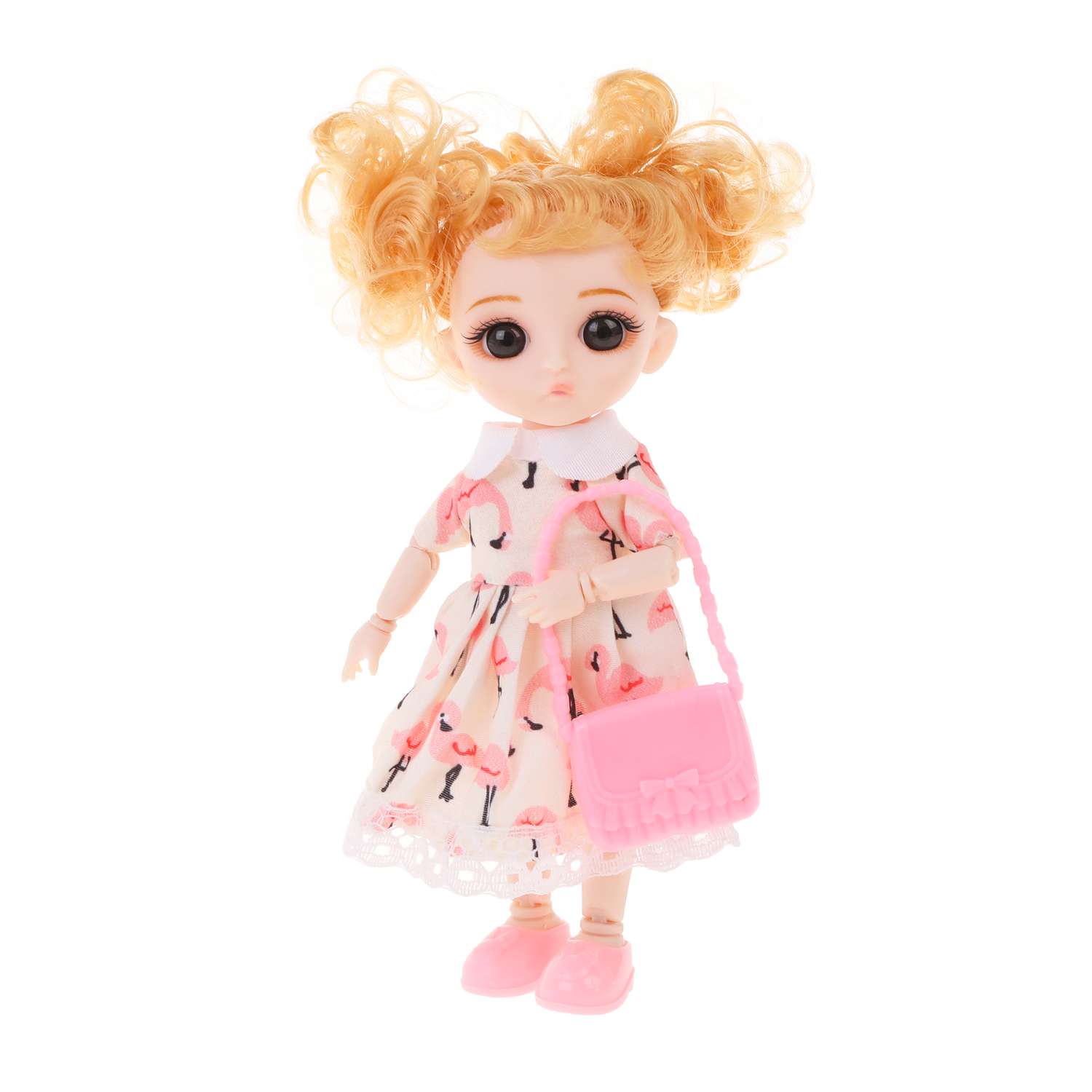 Игровой набор для девочек Наша Игрушка Модница кукла 17 см в пакете 802106 - фото 1