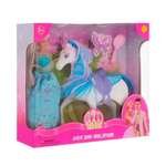 Кукла Defa Lucy Принцесса с лошадкой 8209