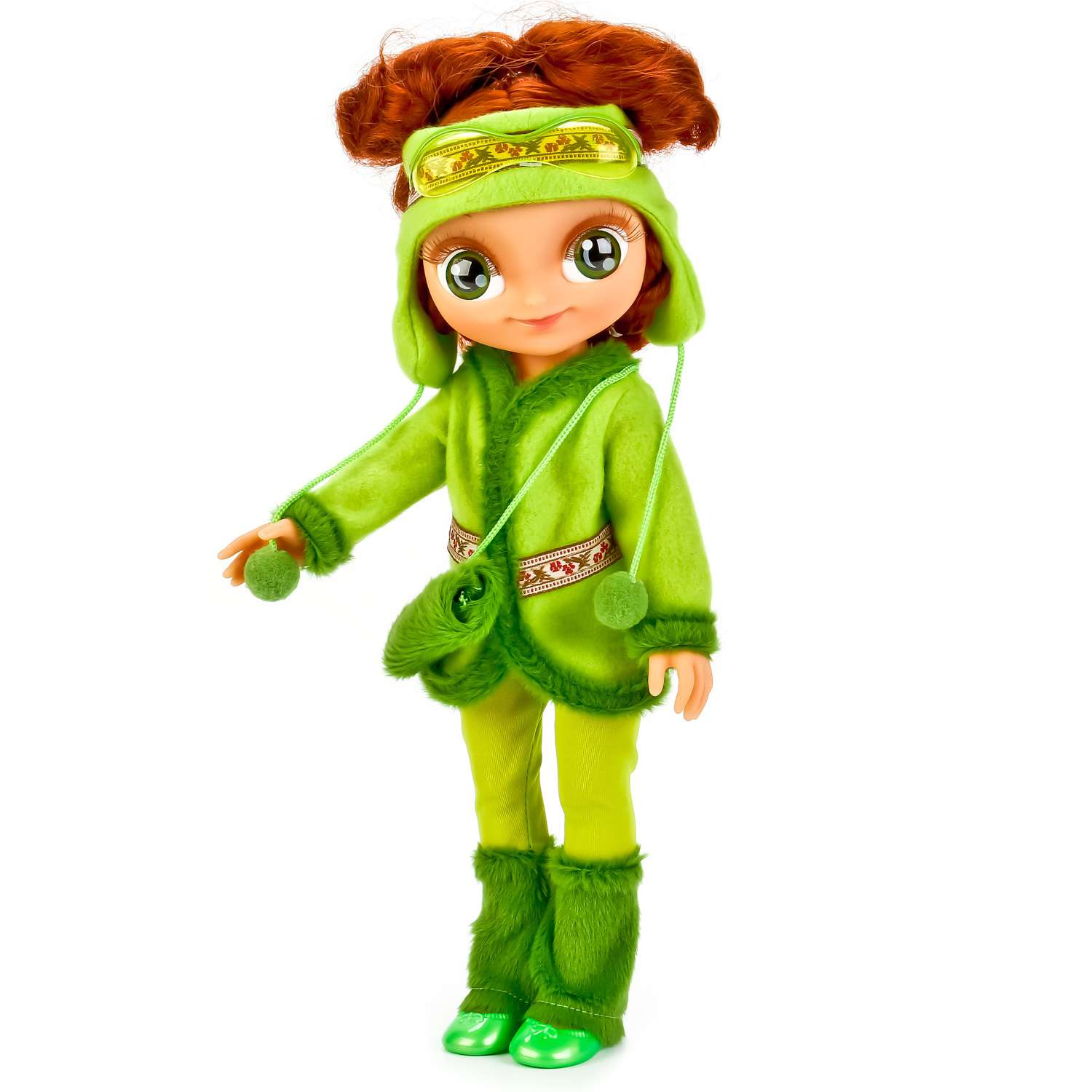 Кукла Карапуз Cказочный патруль Маша в зимней одежде SP0117-M-RU-W 18 249108 - фото 2