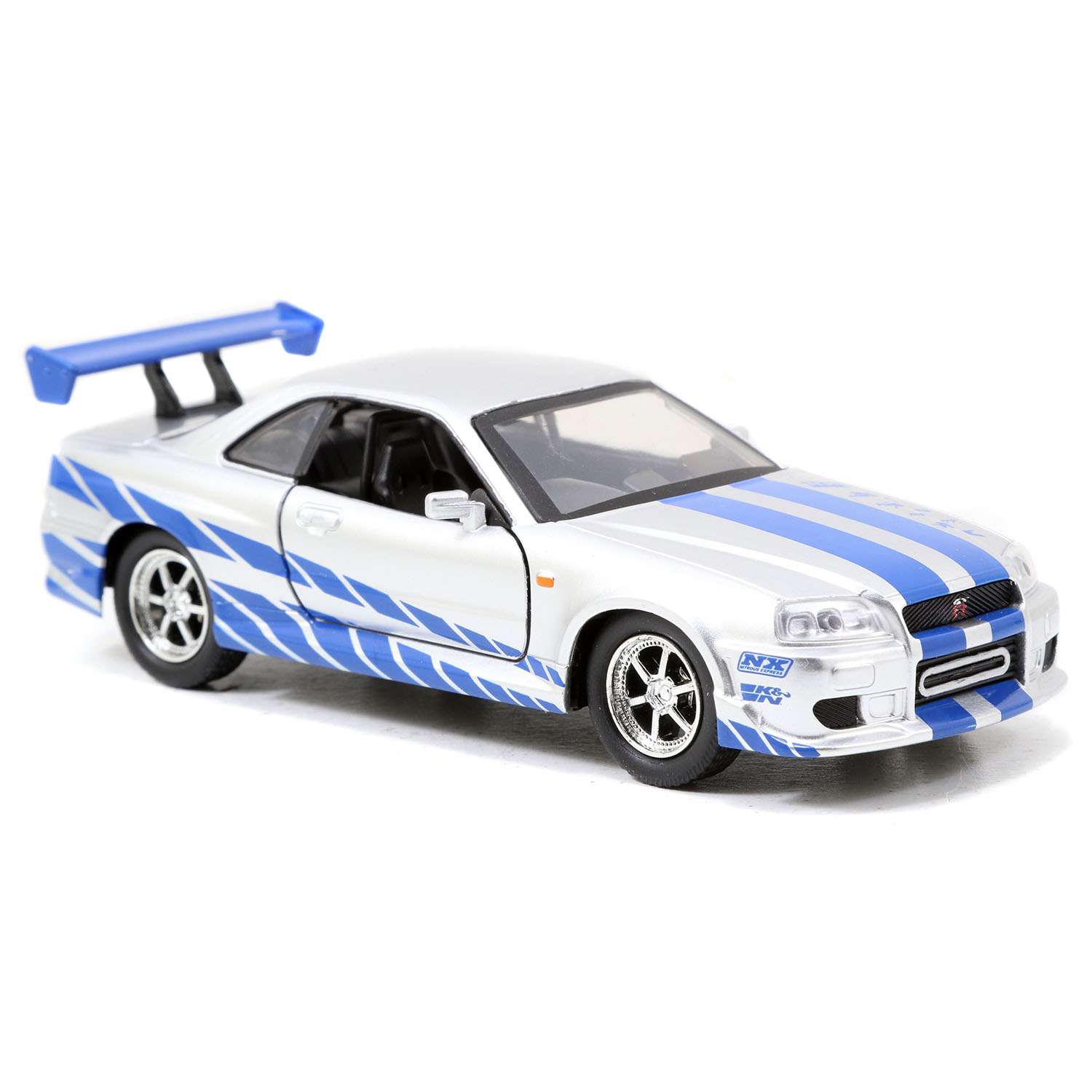 Автомобиль Jada Nissan Skyline GTR R34 1:32 ТоуR109 - фото 3