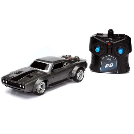 Машина Jada Fast and Furious РУ 1:24 Dodge Charger Ice FF8 Серая 98310