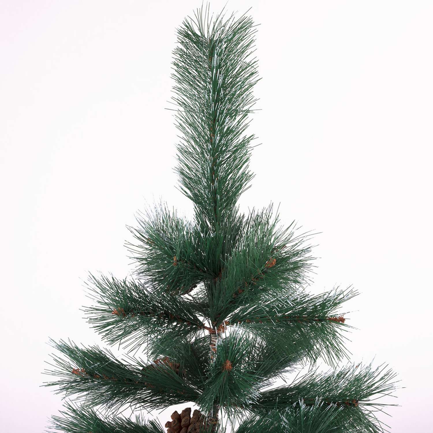 Новогодняя елка Золотая сказка искусственная Velvet Pinewood 120 см с инеем и шишками - фото 7