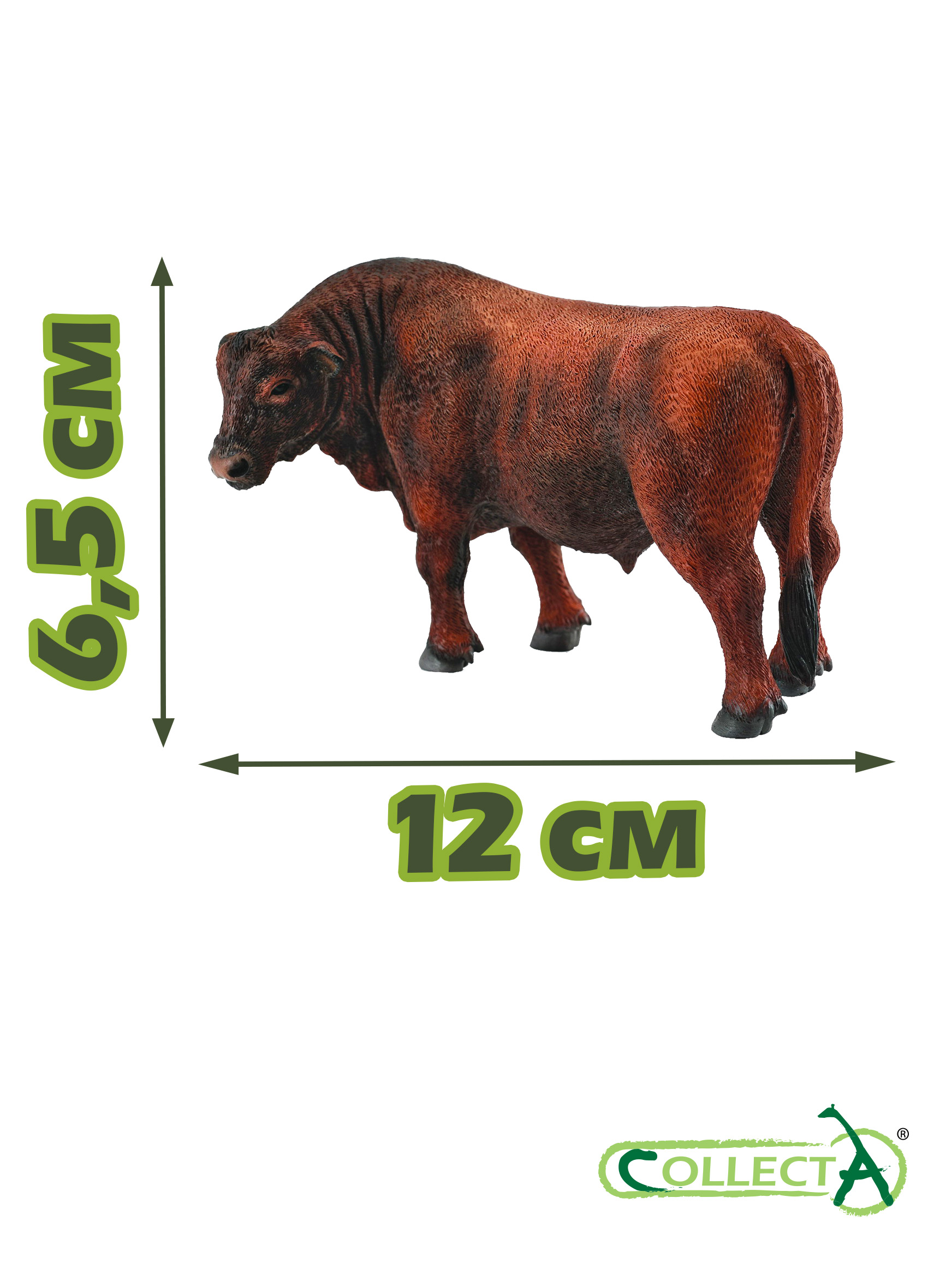 COLLECTA Red Angus Bulls Figure