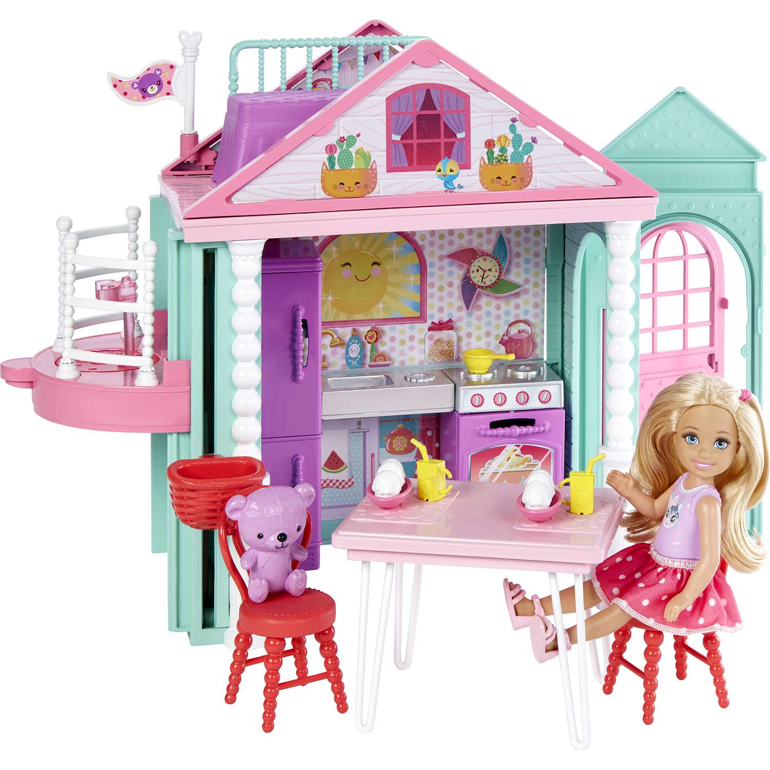 Набор игровой Barbie Домик Челси DWJ50 - фото 1