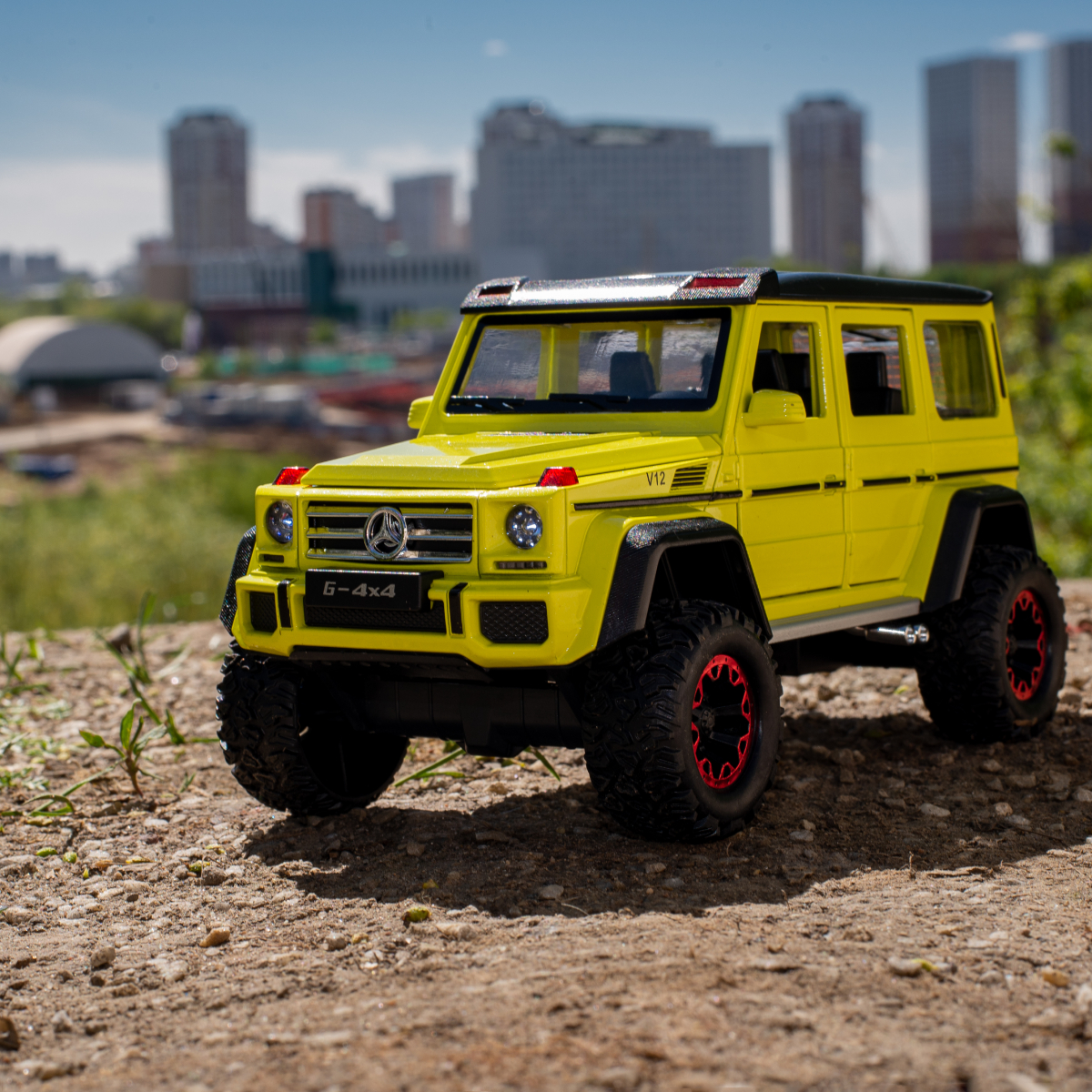 Автомобиль Che Zhi Mercedes 1:24 CZ117Bg - фото 5