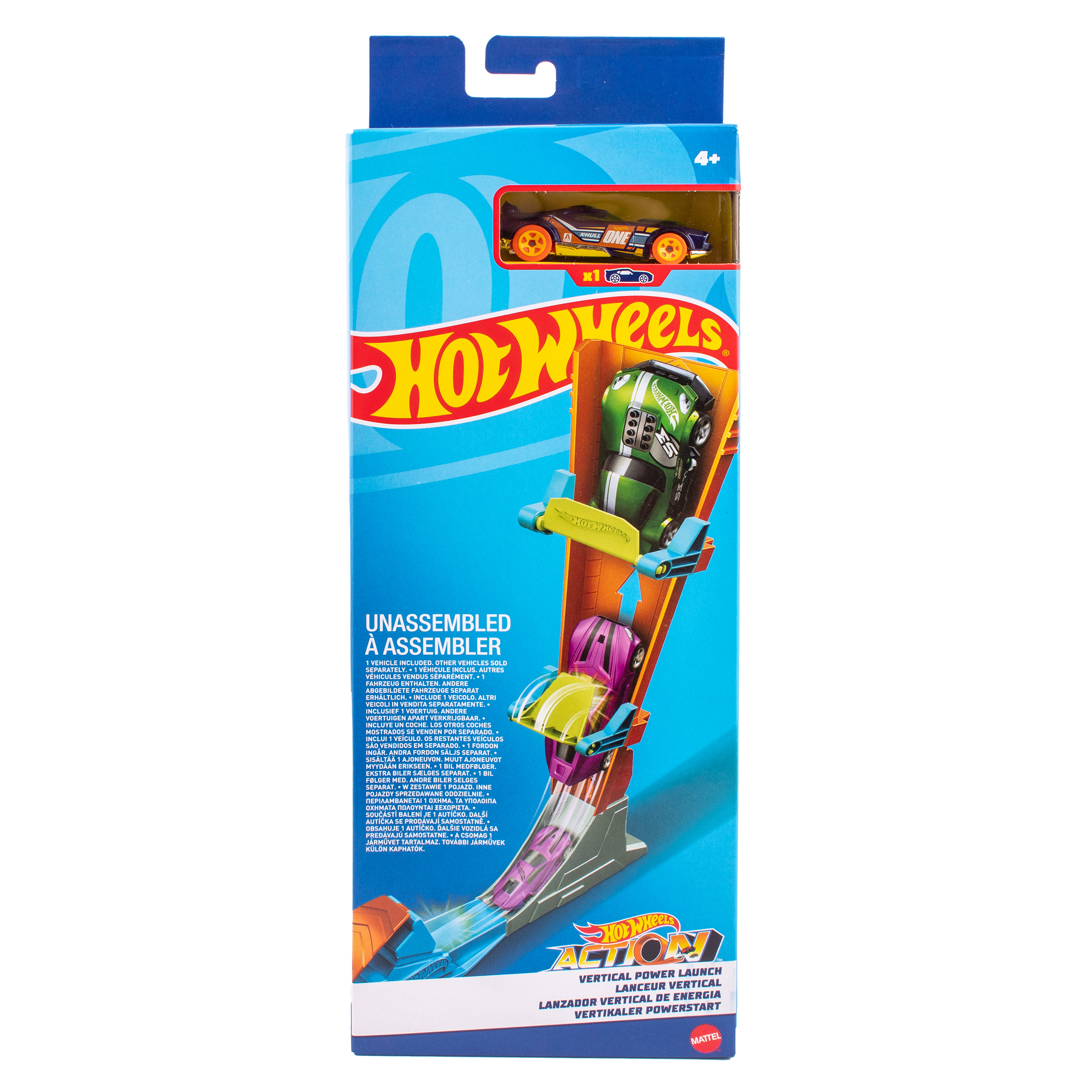 Трек Hot Wheels Вертикальный запуск с пусковой установкой FWM85(HDR82) - фото 1