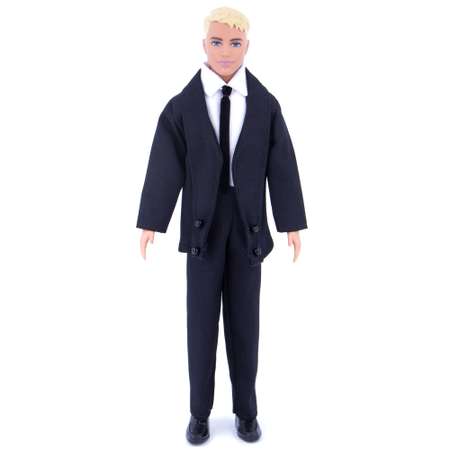 Комплект одежды Модница Классический костюм для куклы 30 см 1418 черный-белый