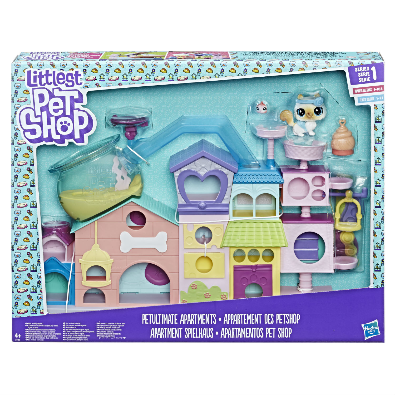 Набор Littlest Pet Shop Апартаменты для петов купить по цене 999 ₽ в  интернет-магазине Детский мир