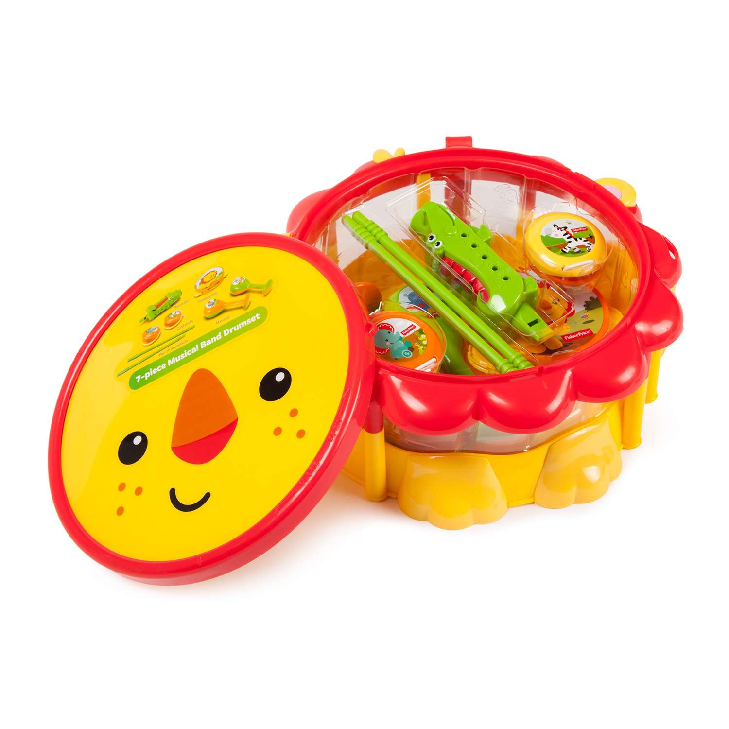 Набор музыкальных инструментов Fisher Price в коробке Лев - фото 3