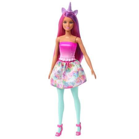 Набор игровой Arnetta Mattel Barbie Dreamtopia с одеждой аксессуарами и хвостом русалки HLC28