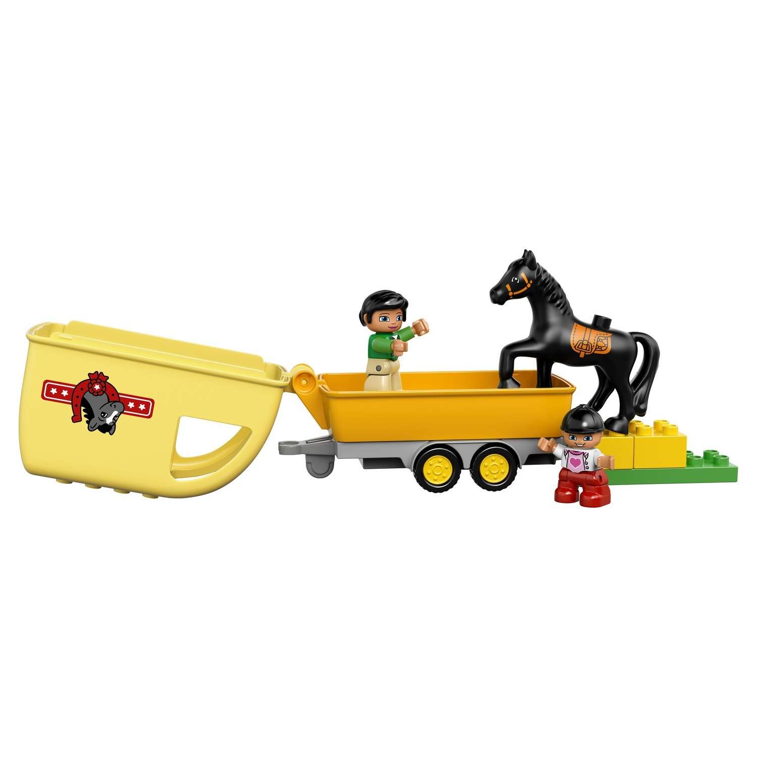 Конструктор LEGO DUPLO Town Трейлер для лошадок (10807) - фото 8