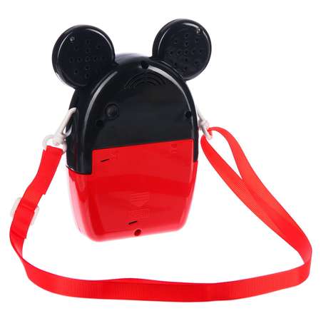 Мыльный фотоаппарат Disney Микки Маус красный