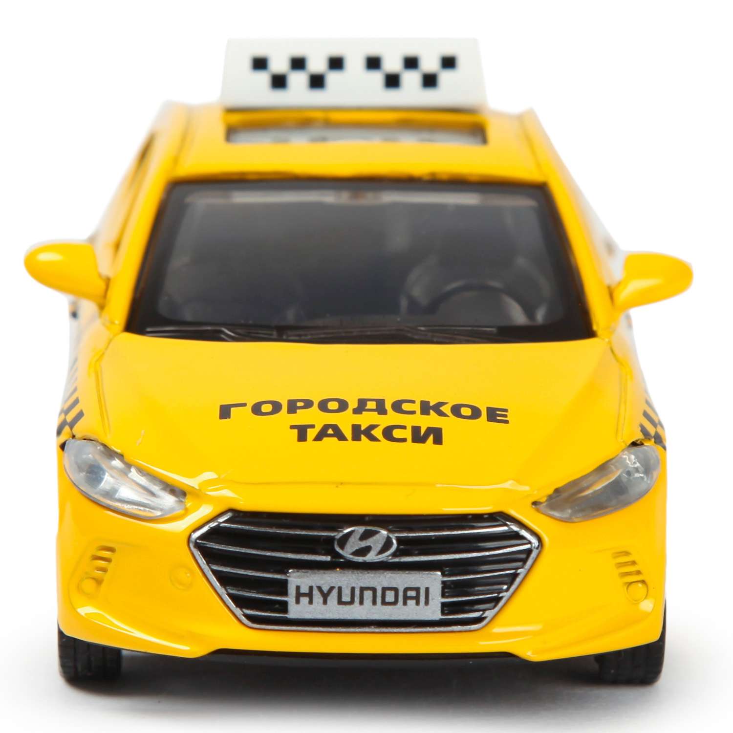 Машина MSZ 1:40 Elantra Taxi Желтая 67372 67372 - фото 6