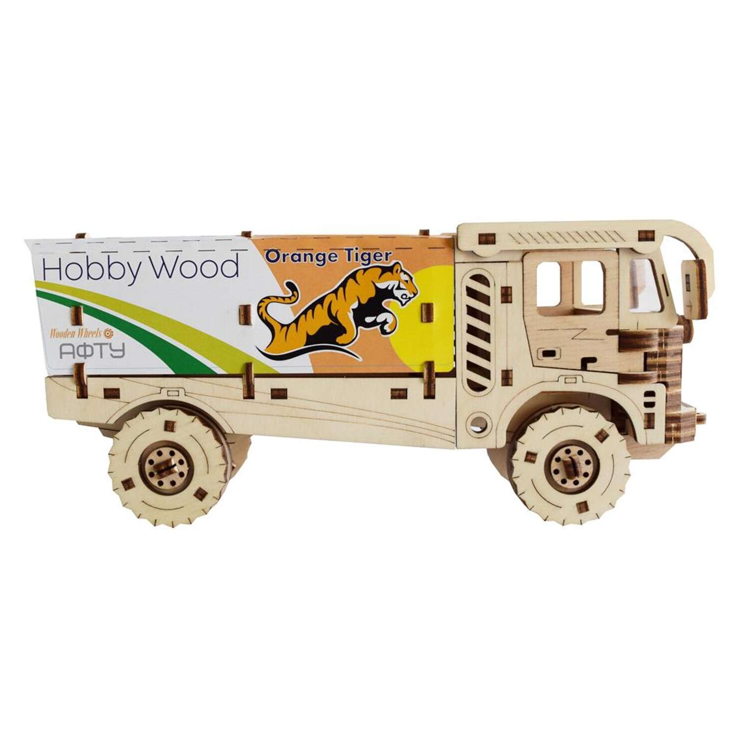 Сборная модель из фанеры HobbyWood Раллийный грузовик - фото 3