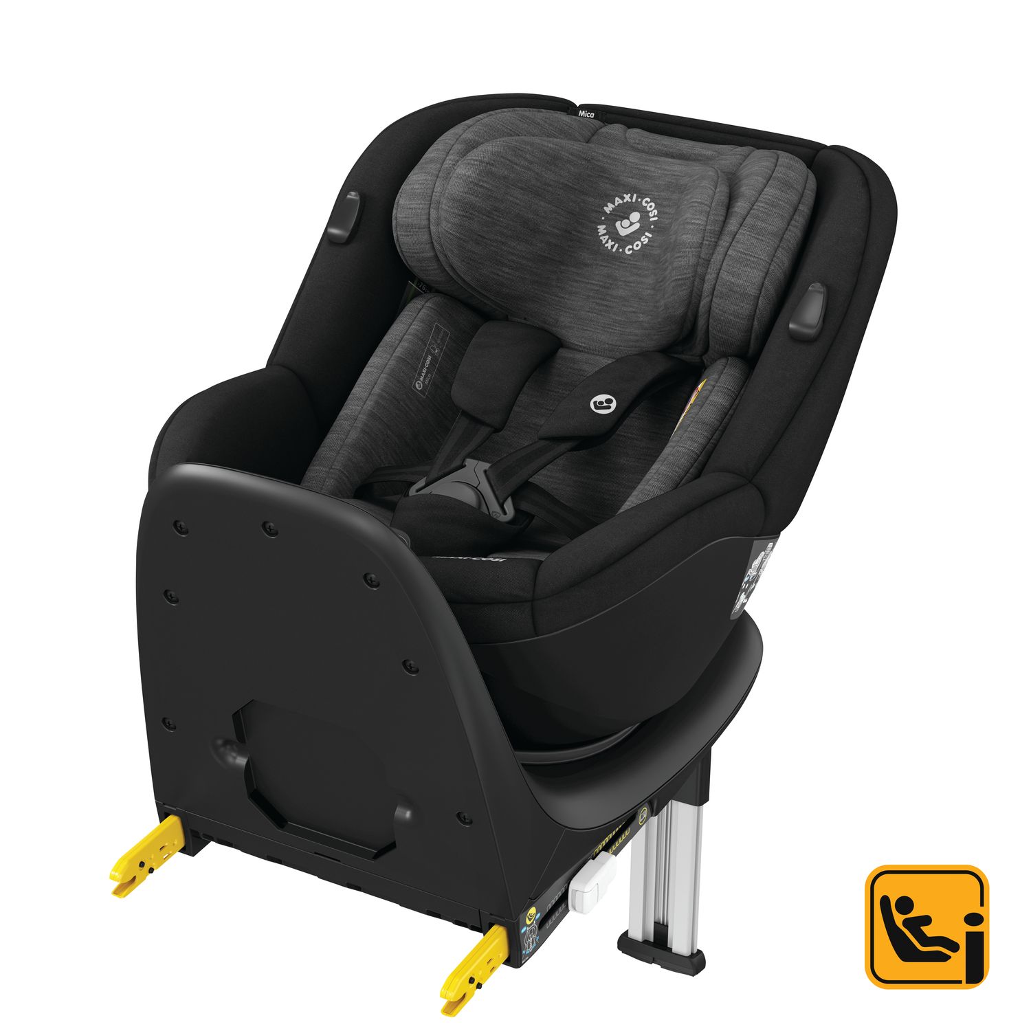 Автокресло Maxi-Cosi Mica Autentic Black - фото 12