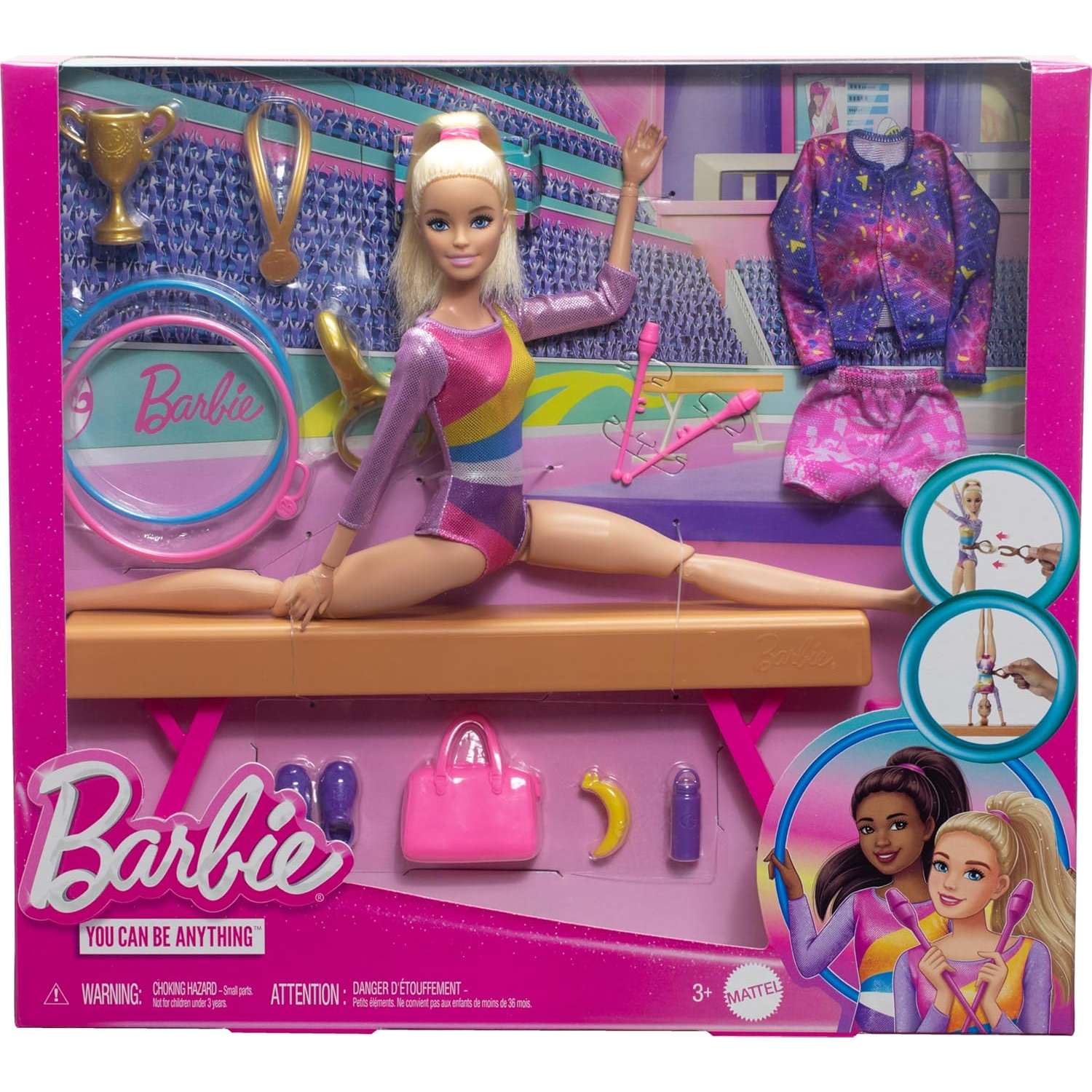 Набор игровой Barbie Гимнастика HRG52 HRG52 - фото 6