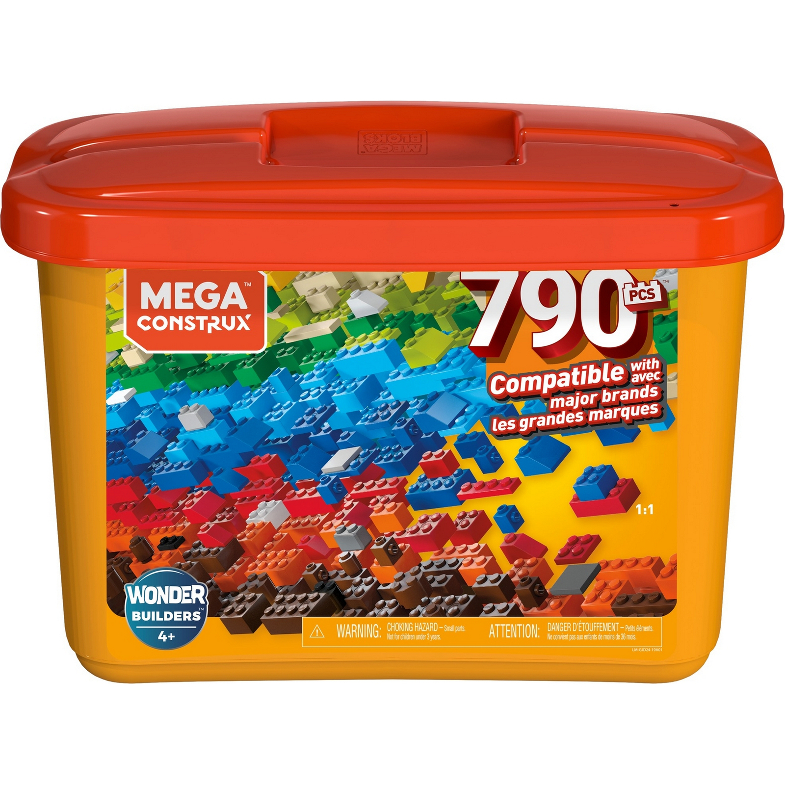 Конструктор Mega Construx Wonder Builders 790деталей GJD24 - фото 1