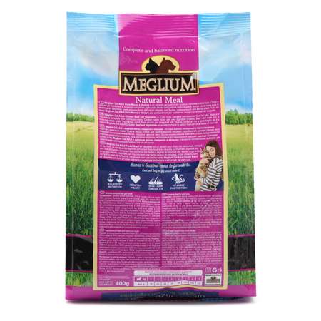Корм сухой для кошек Meglium Adult 1.5кг говядина