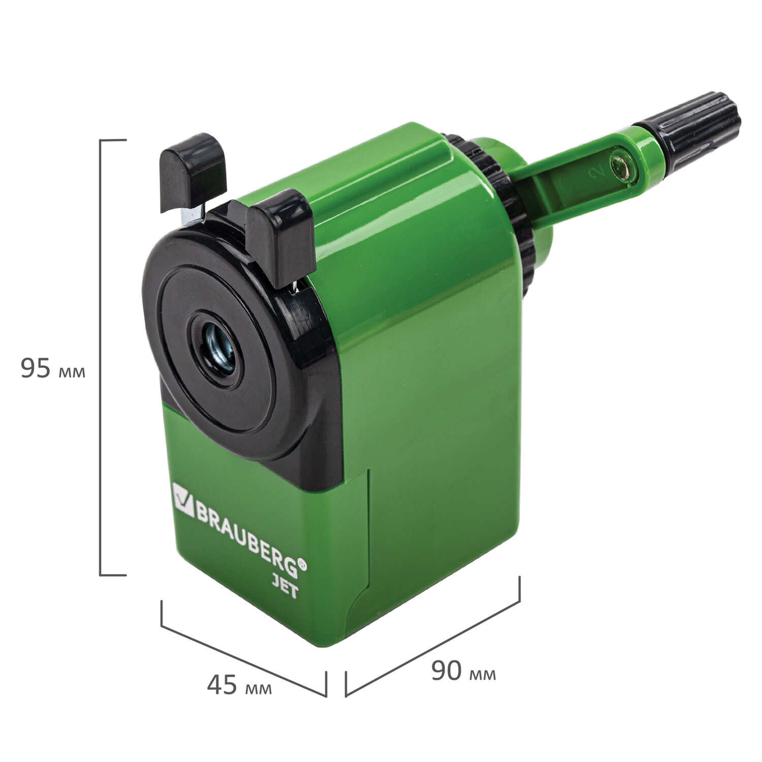 Точилка механическая Brauberg настольная Jet - фото 18