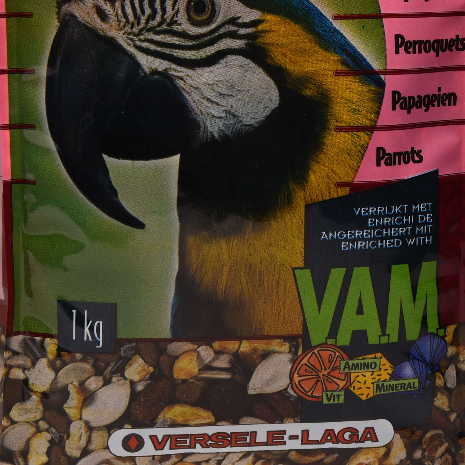 Корм для попугаев Versele-Laga Prestige Premium Parrots крупных 1кг - фото 2