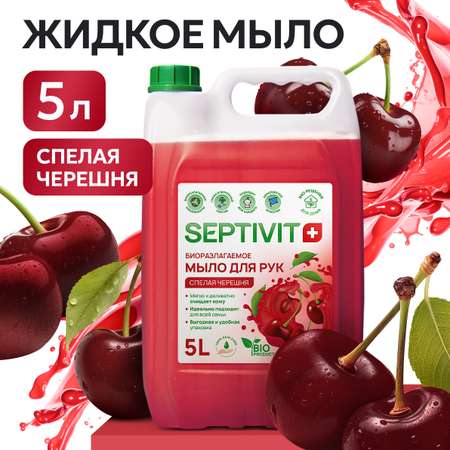 Жидкое мыло SEPTIVIT Premium Спелая черешня