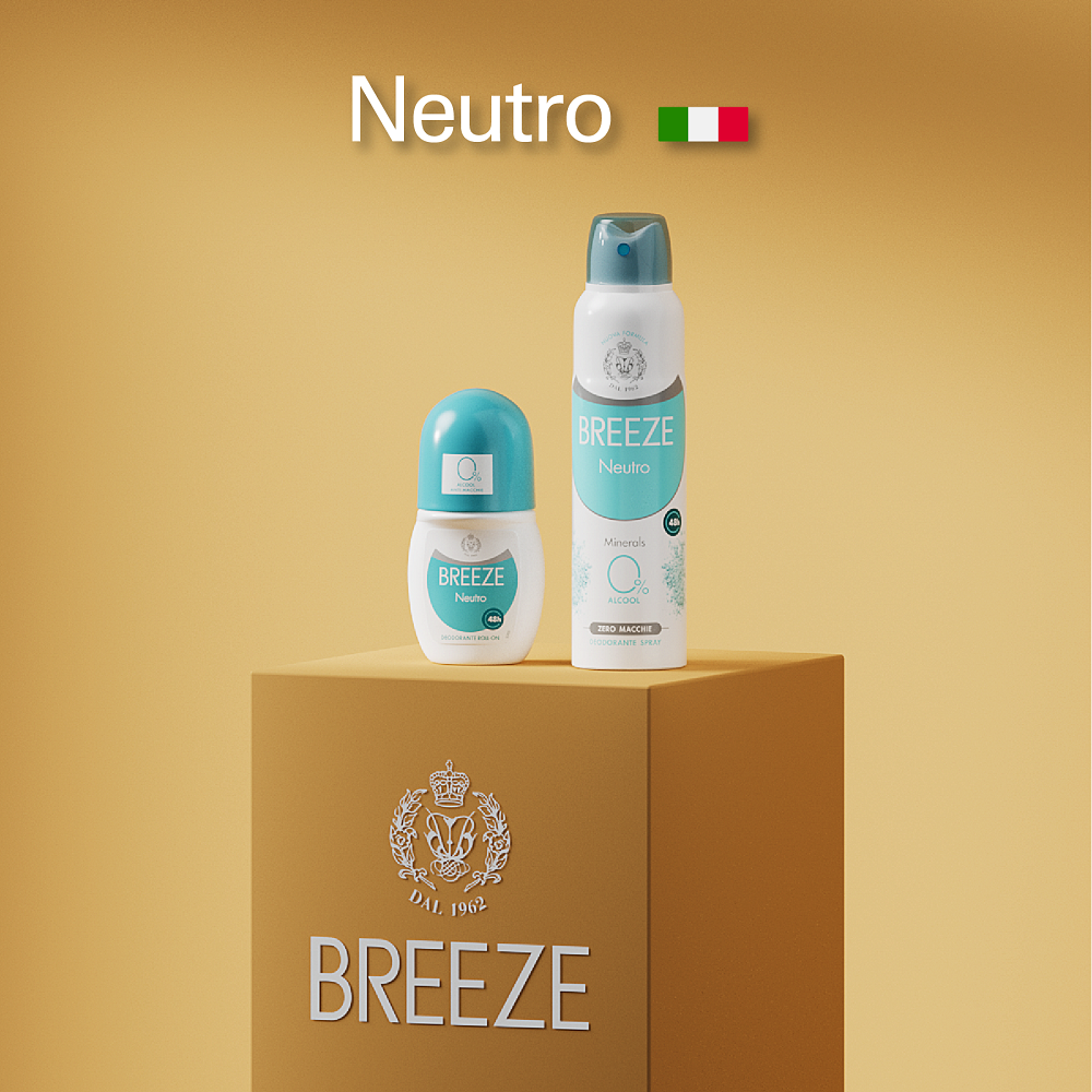 Дезодорант роликовый для тела BREEZE Neutro 50мл - фото 5