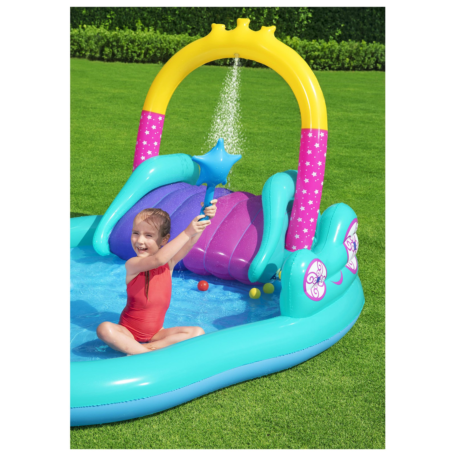 Игровой центр Bestway «Волшебный единорог» 274 х 198 х 137 см 53097 - фото 4