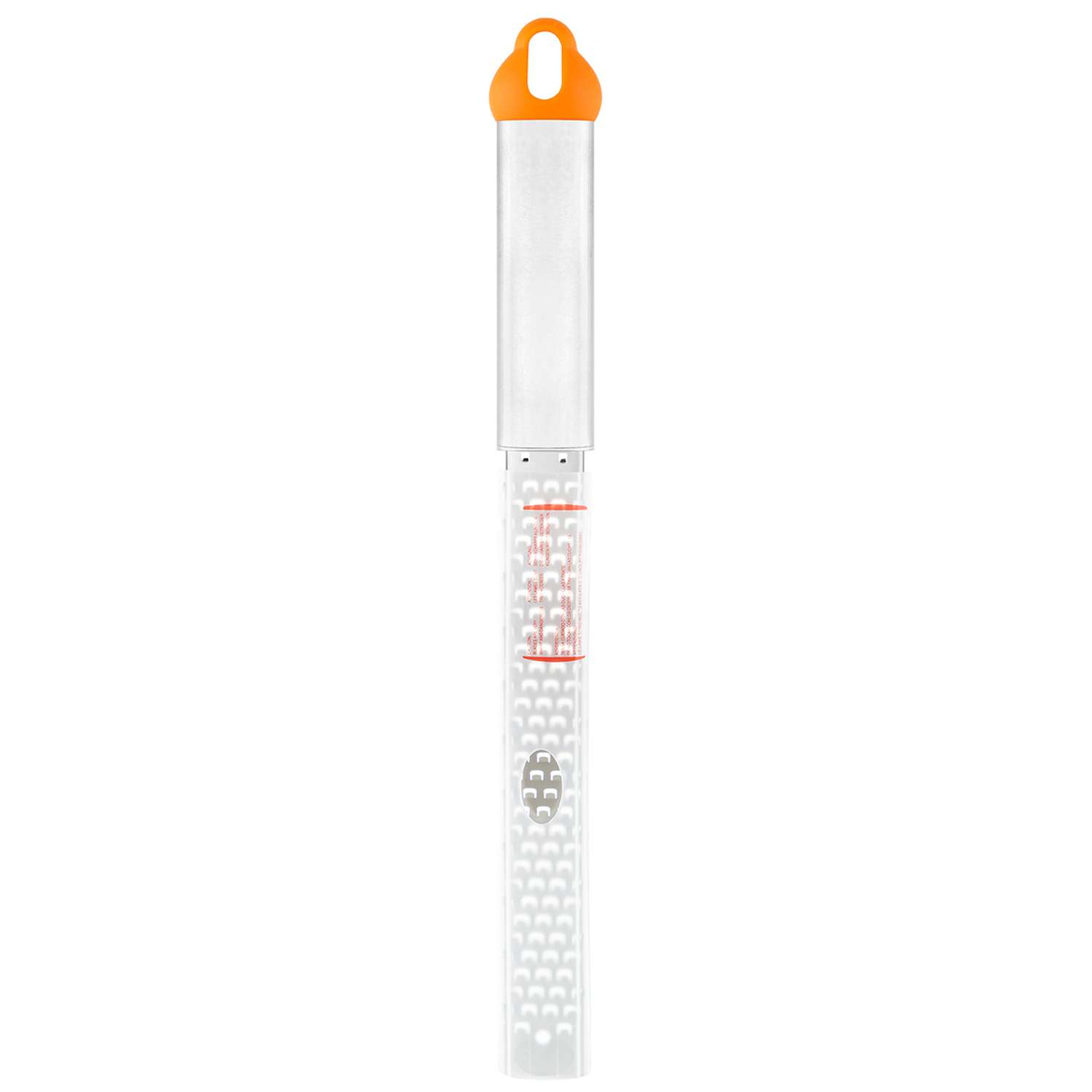 Терка Elan Gallery 33.5х3.5х2 см Оранжевая с ручкой. с пластиковым защитным чехлом - фото 5