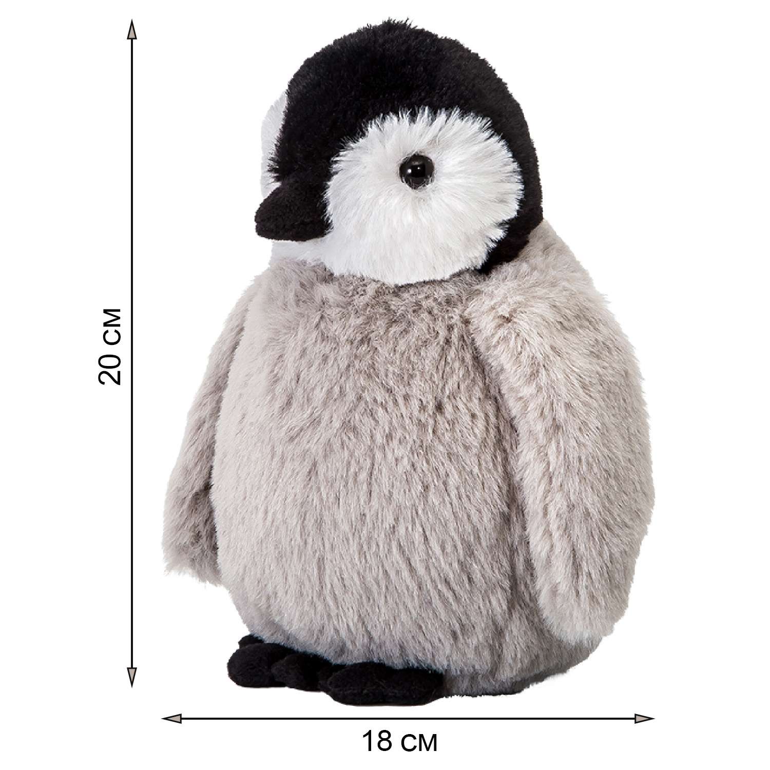Мягкая игрушка All About Nature Пингвин 20 см - фото 2