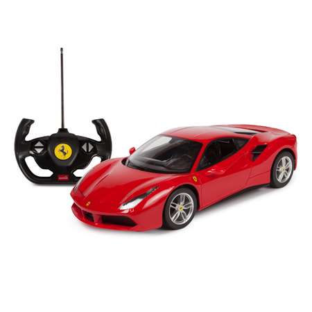 Машинка на радиоуправлении Rastar Ferrari 488 GTB 1:14 Красная