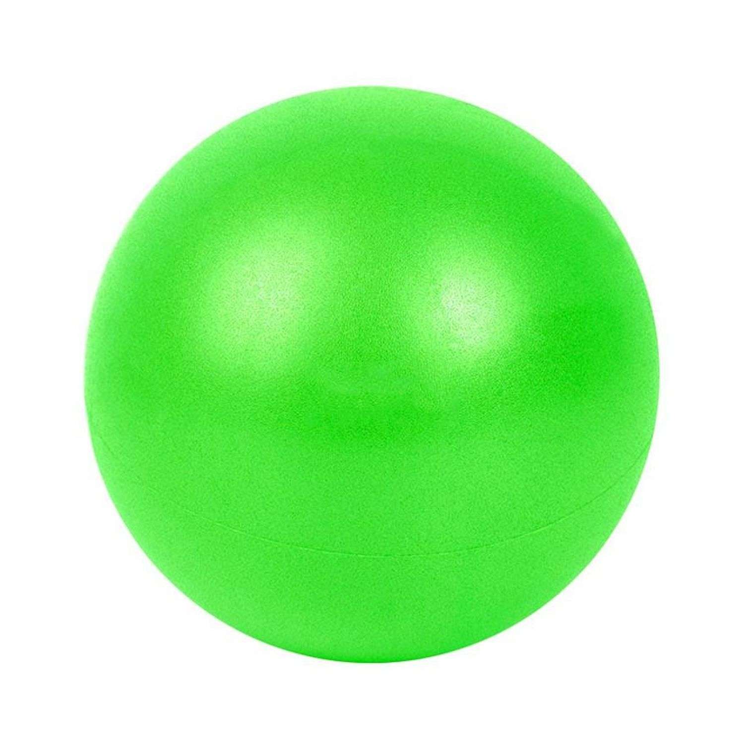 Мяч для йоги и пилатеса Beroma с антивзрывным эффектом 25 см зеленый - фото 1