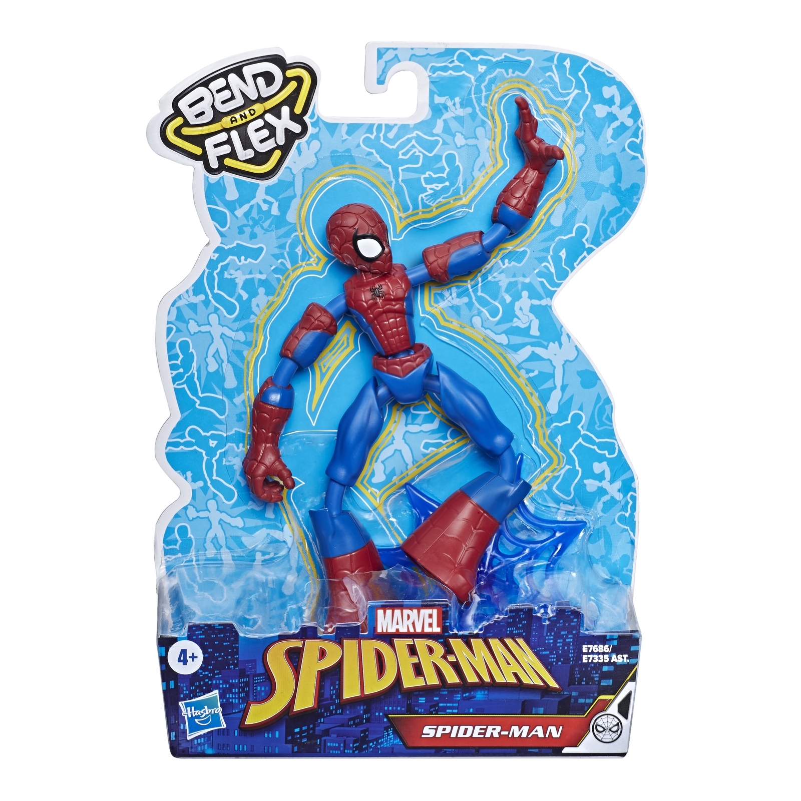 Игрушка Человек-Паук (Spider-man) Бенди Человек-паук E76865X2 купить по  цене 499 ₽ в интернет-магазине Детский мир