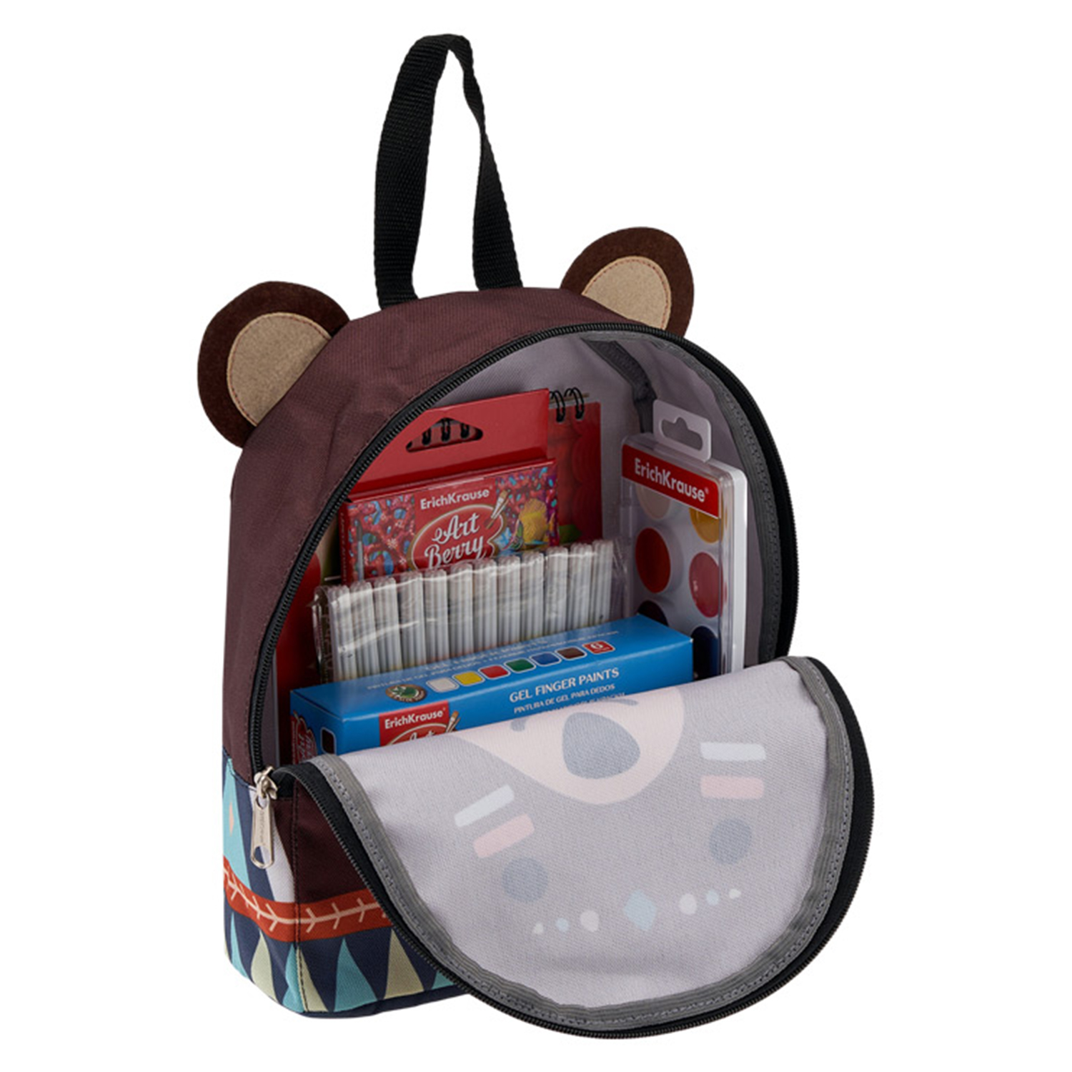 Рюкзак ERICH KRAUSE EasyLine mini Animals 5L Mimi Bear - фото 6