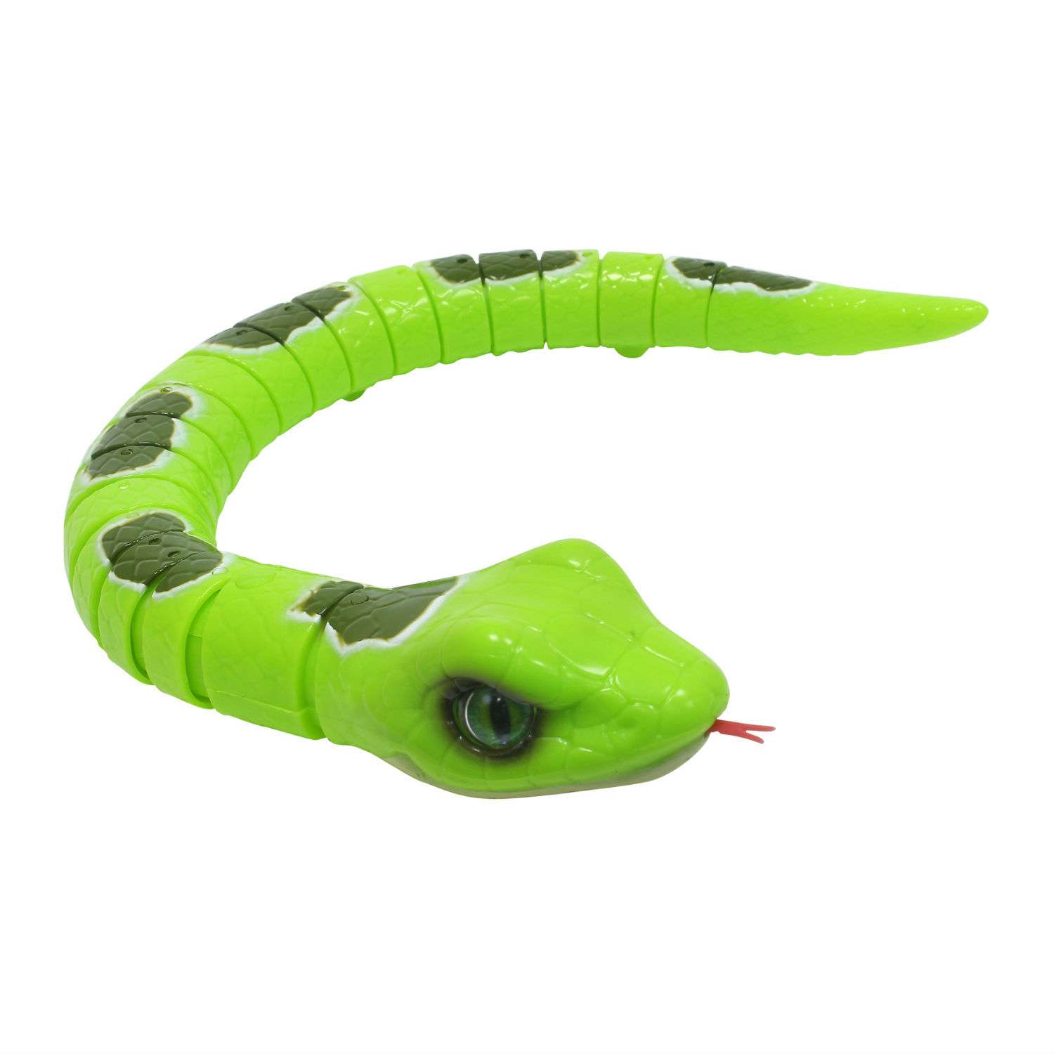 Робо-змея 1TOY RoboAlive Зеленая - фото 1