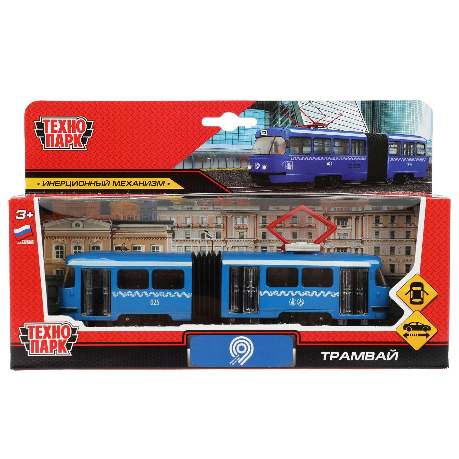 Модель Технопарк Трамвай 360798 360798 - фото 1