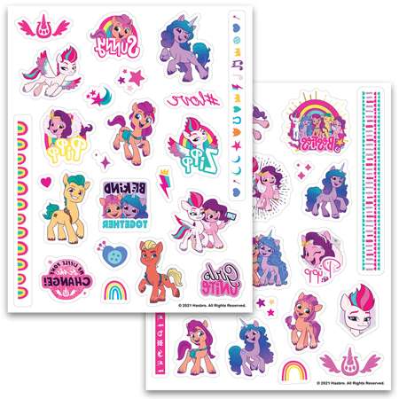 Наклейки-татуировки ND PLAY My Little Pony Дизайн 1 2л 297915