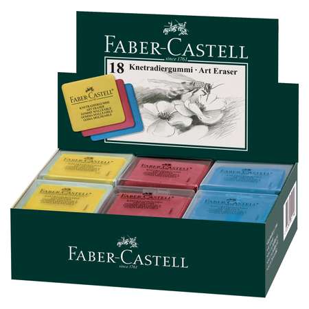 Ластик-клячка Faber Castell в ассортименте 127321