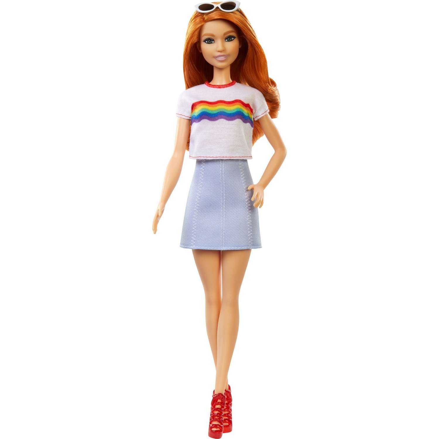 Кукла Barbie Игра с модой 122 Радужный восторг FXL55 FBR37 - фото 1