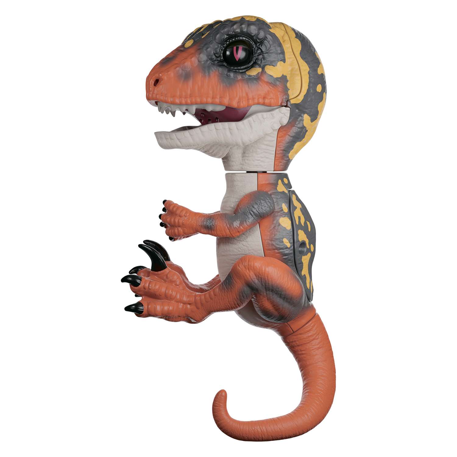 Динозавр Fingerlings Untamed интерактивный Dino Зеленый с оранжевым 3781 - фото 1